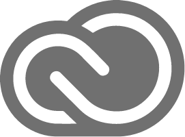 Creative cloud logo technologie